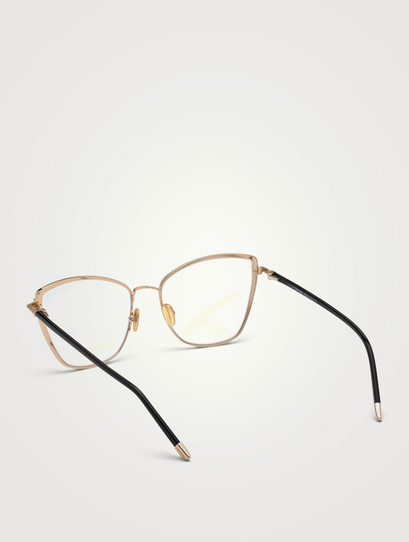 TOM FORD Cat Eye Optical Glasses With Blue Block Lenses | Holt Renfrew  Canada