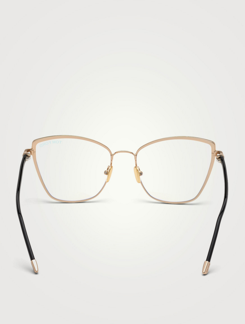 TOM FORD Cat Eye Optical Glasses With Blue Block Lenses | Holt Renfrew  Canada