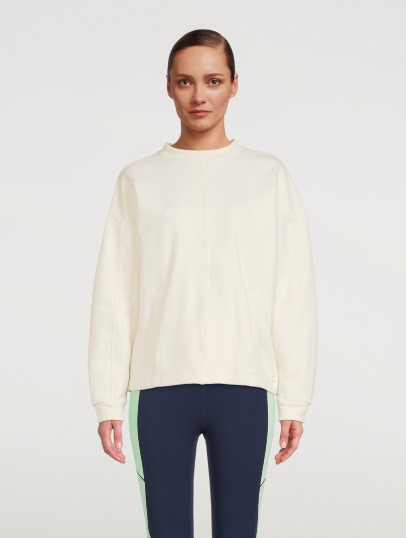 SWEATY BETTY Low Tides Crewneck Sweatshirt | Holt Renfrew Canada