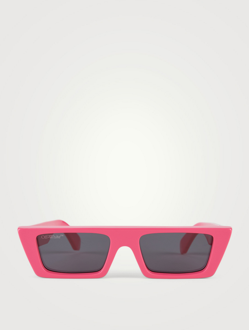 OFF-WHITE Marfa Rectangular Sunglasses Women's Pink