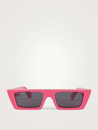 OFF-WHITE Marfa Rectangular Sunglasses Women's Pink