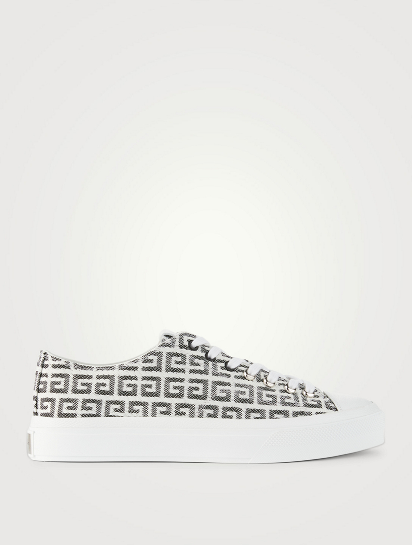 givenchy city jacquard sneakers