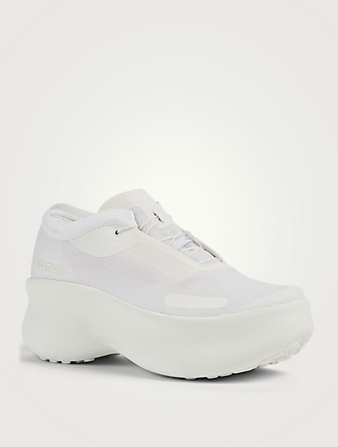 COMME DES GARÇONS X SALOMON CDG x SALOMON Mesh Platform Sneakers Women's White