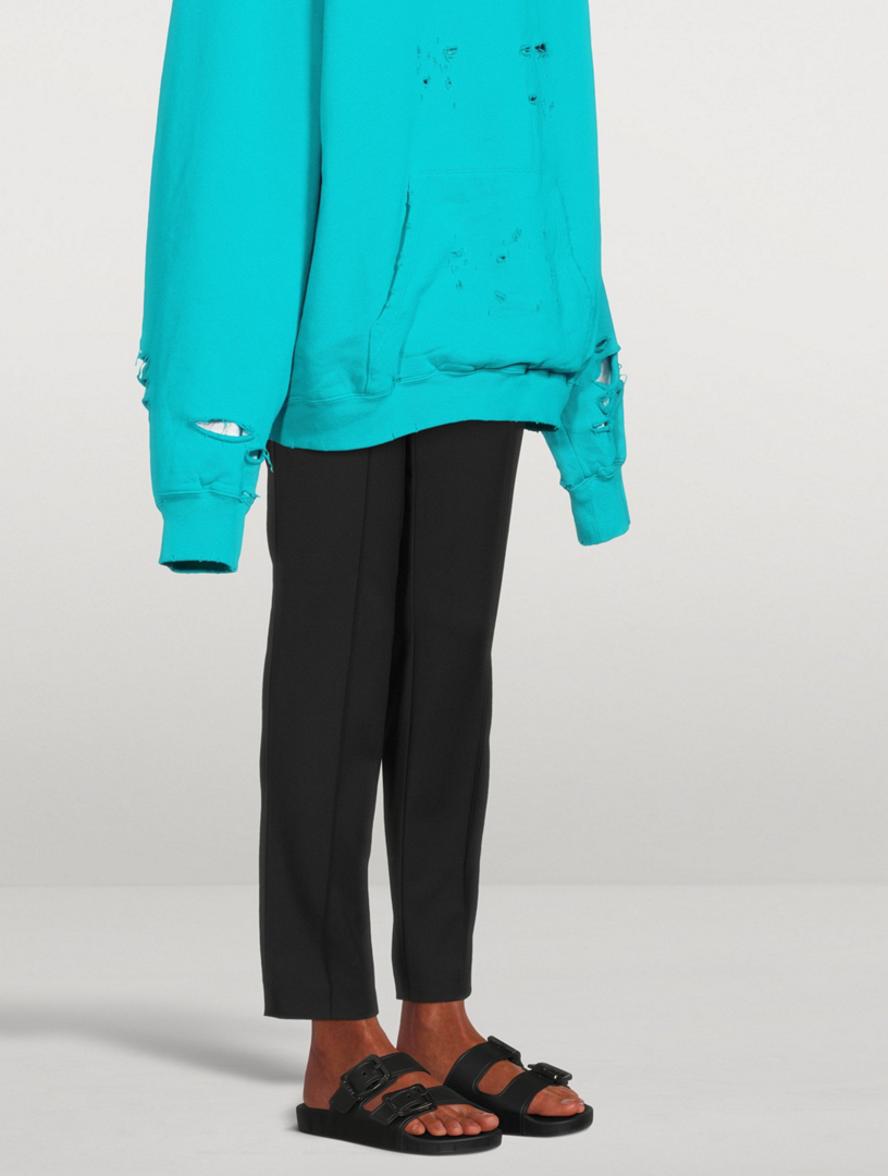 balenciaga neon sandals