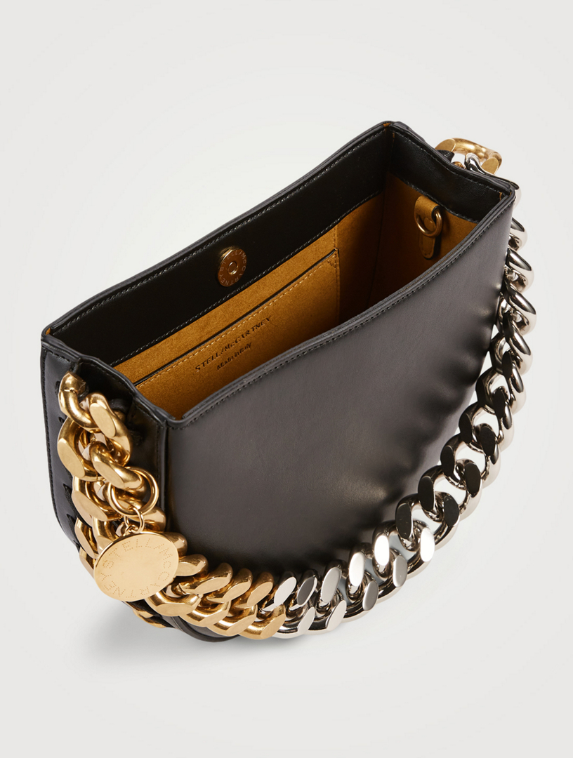 stella mccartney small frayme shoulder bag