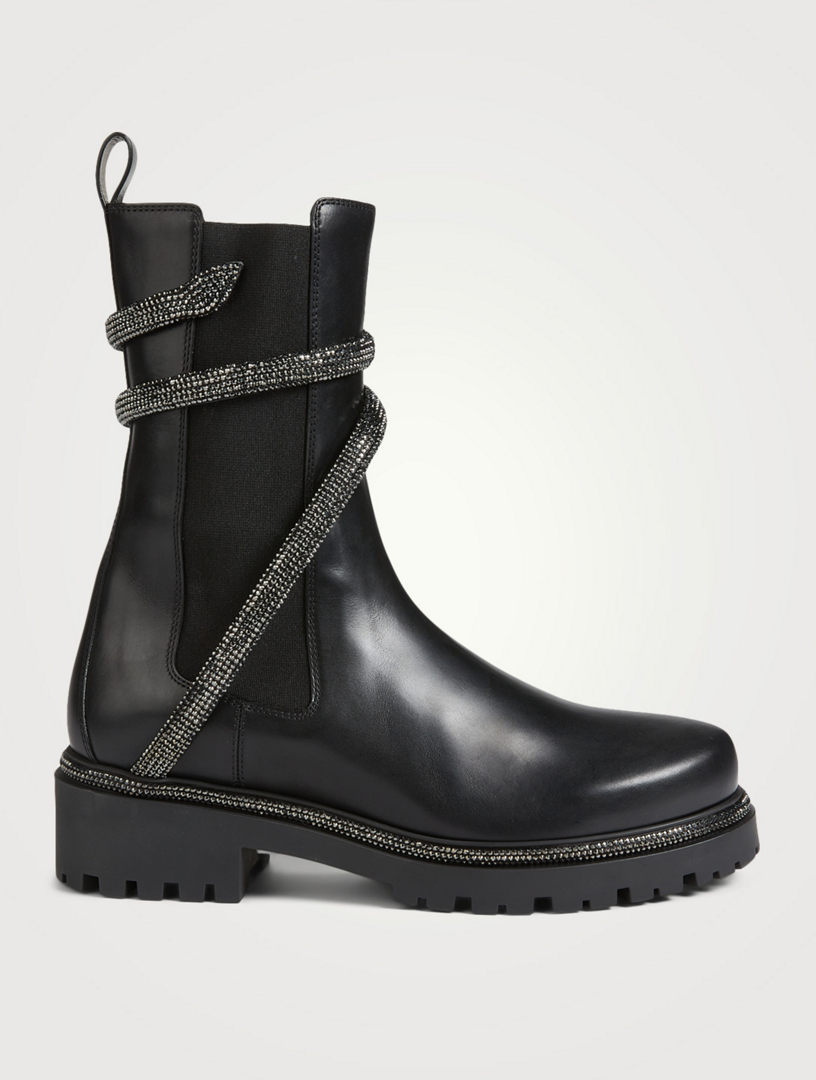 rene caovilla cleo black