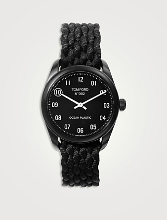 No. 002 Ocean Plastic Braided Bracelet Watch