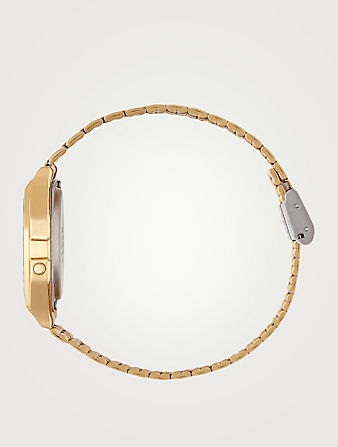 CASIO Vintage Collection Digital Five-Link Bracelet Watch Women's Metallic
