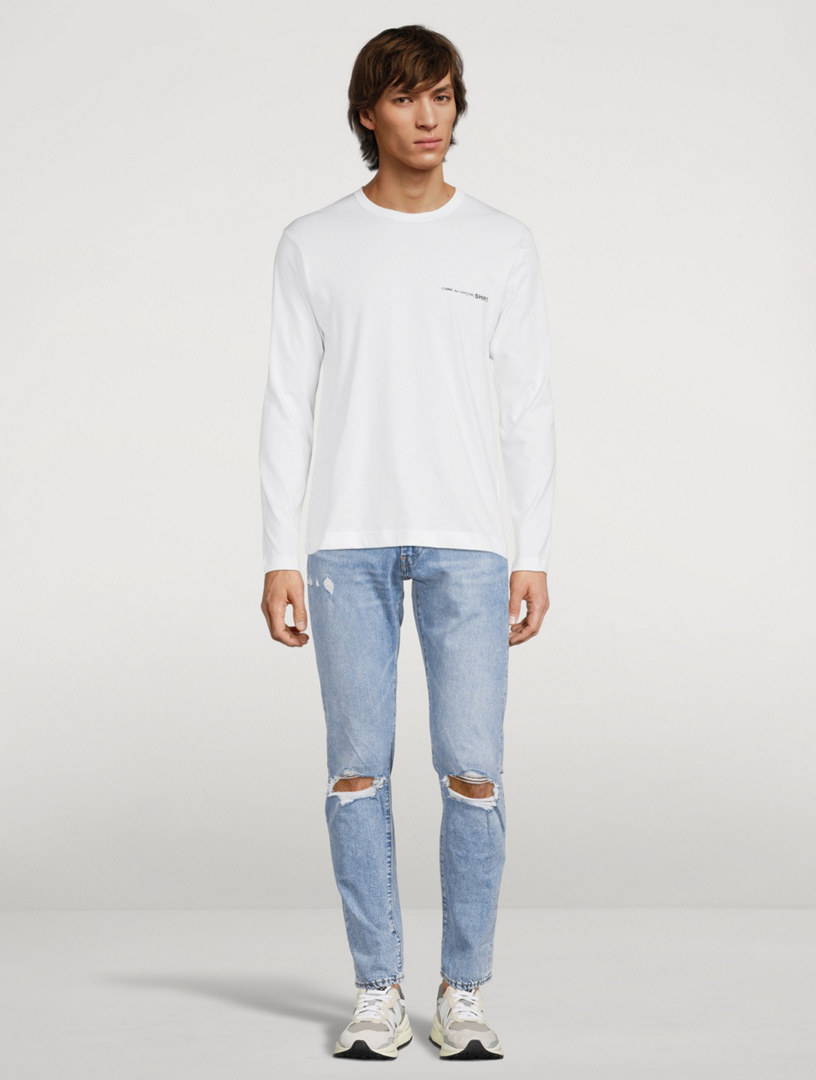 LEVI'S 512 Slim Tapered Jeans With Rips | Holt Renfrew Canada