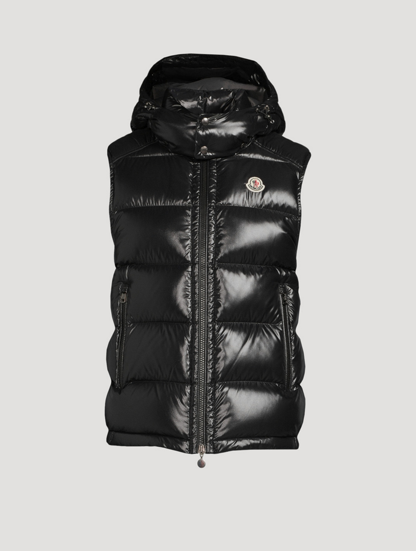 MONCLER Bormes Quilted Down Vest With Hood | Holt Renfrew Canada