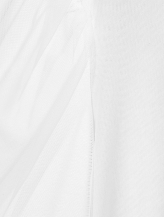 SIMONE ROCHA Tee-shirt trapèze enjolivé à superposition de tulle Femmes Blanc