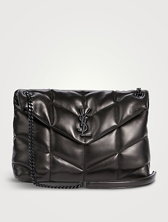Medium Loulou Puffer YSL Monogram Leather Chain Bag