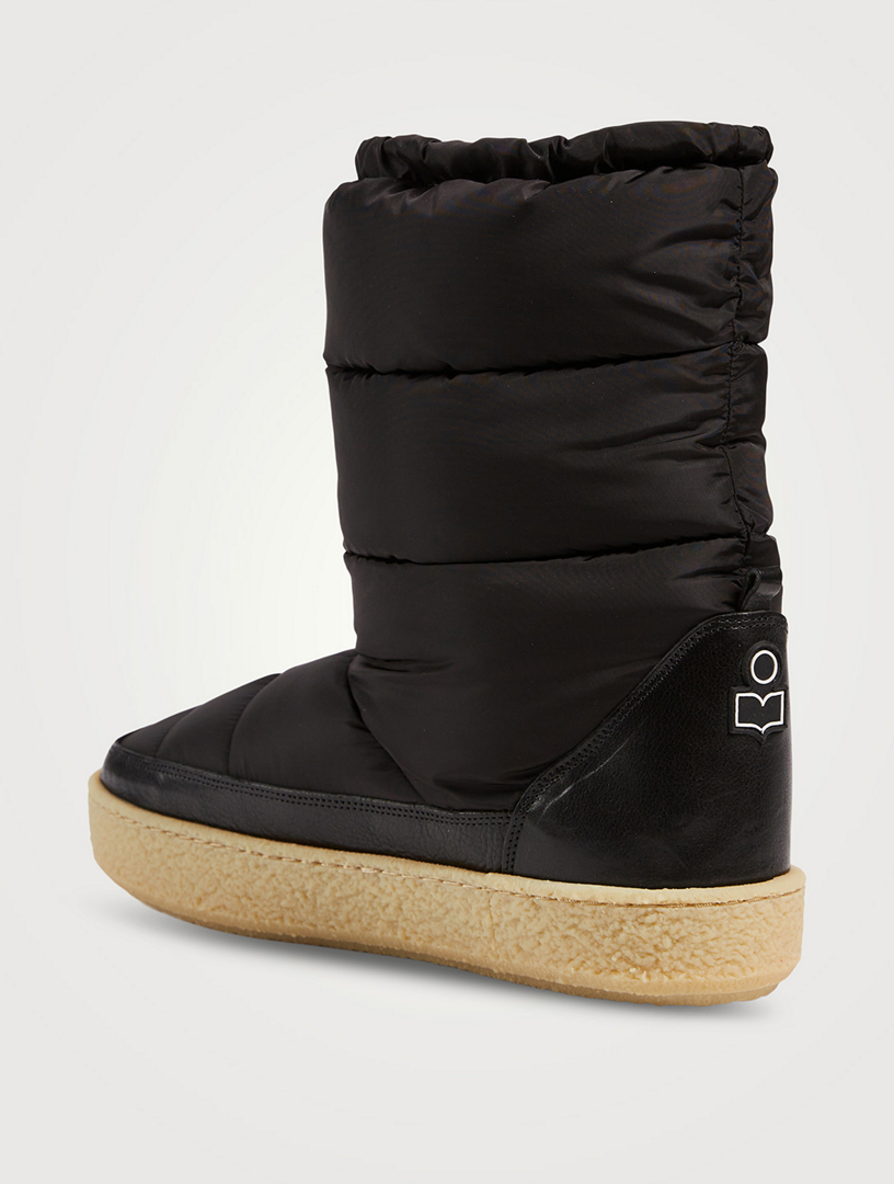 ISABEL MARANT Zerik Quilted Nylon Boots | Holt Renfrew Canada