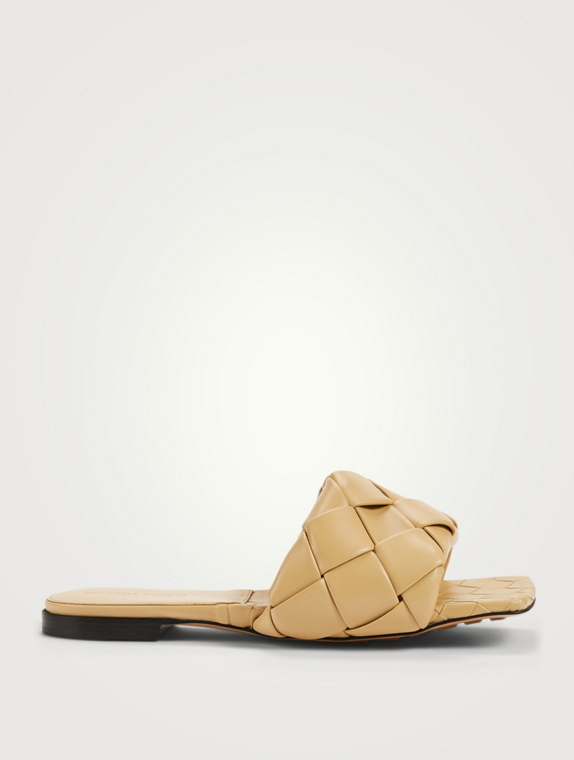 Bottega Veneta Lido Intrecciato Leather Slide Sandals Holt Renfrew Canada
