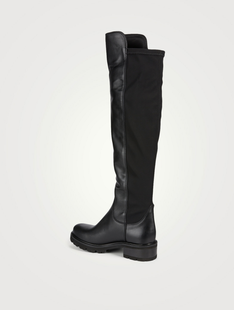 LA CANADIENNE Catherine Leather Over-The-Knee Boots | Holt Renfrew Canada