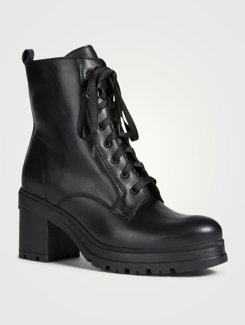 la canadienne lace up boots