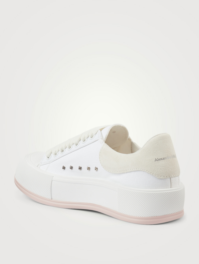 alexander mcqueen deck plimsoll