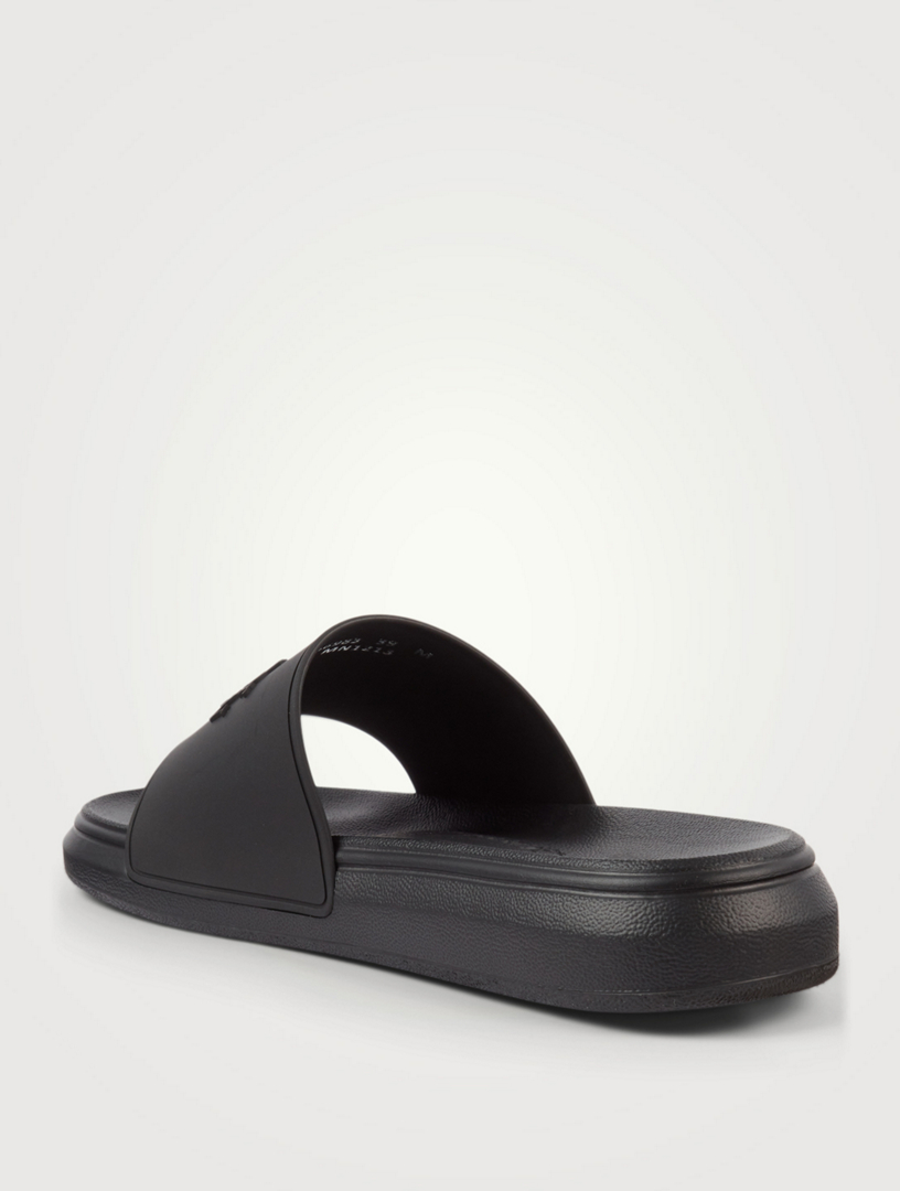 ALEXANDER MCQUEEN Logo Pool Slide Sandals | Holt Renfrew Canada