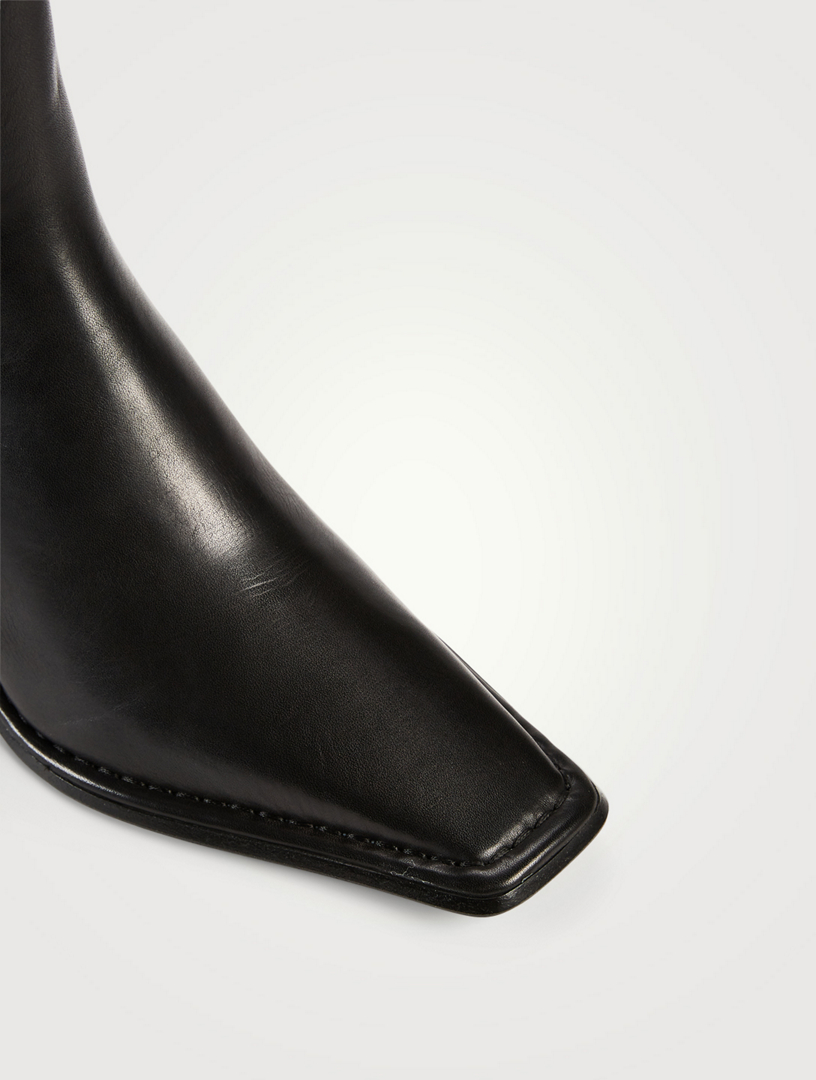 ALEXANDER WANG Aldrich Leather Ankle Boots | Holt Renfrew Canada