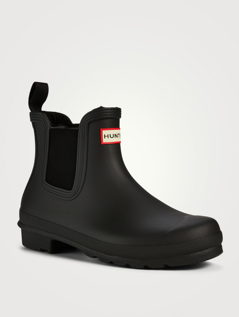 HUNTER Insulated Rubber Chelsea Boots | Holt Renfrew Canada