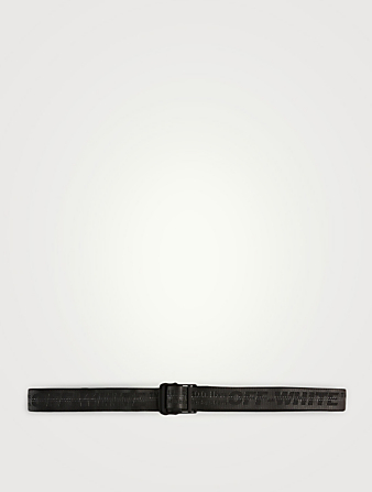 OFF-WHITE Classic Industrial Logo Belt Men's Black