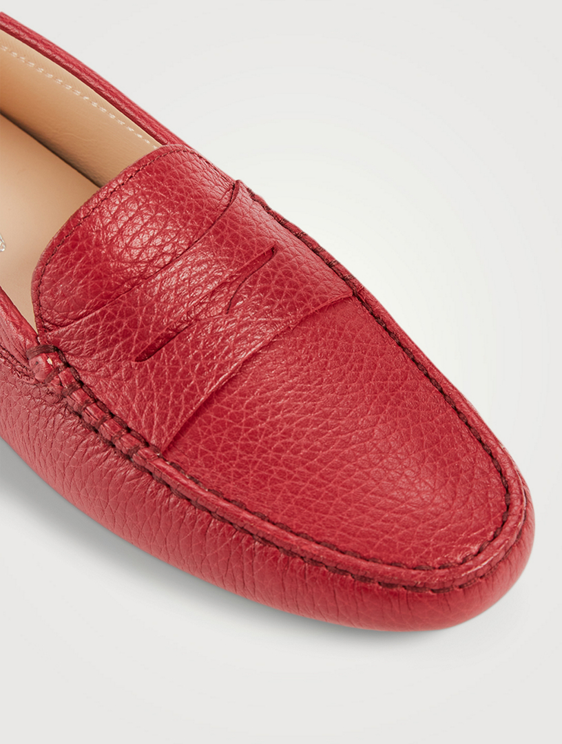 TOD'S Gommino Leather Driving Shoes Holt Renfrew Canada