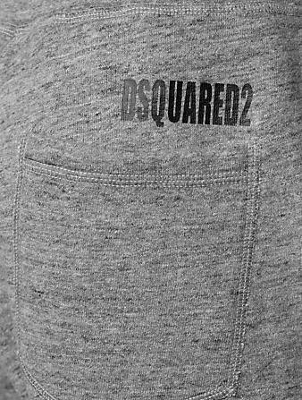 DSQUARED2 Leaf Logo Sweatpants Men's Grey