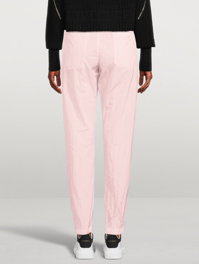 GIVENCHY 4G Cropped Jogger Pants Women's Pink