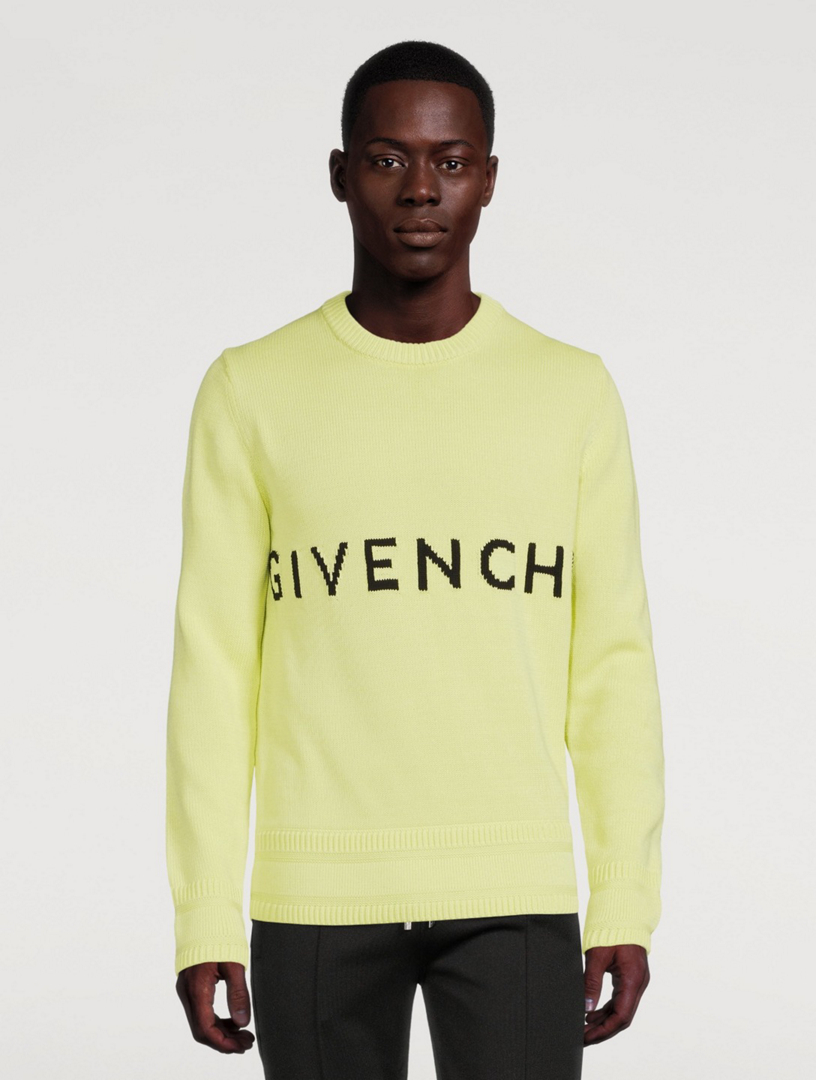 yellow givenchy sweater