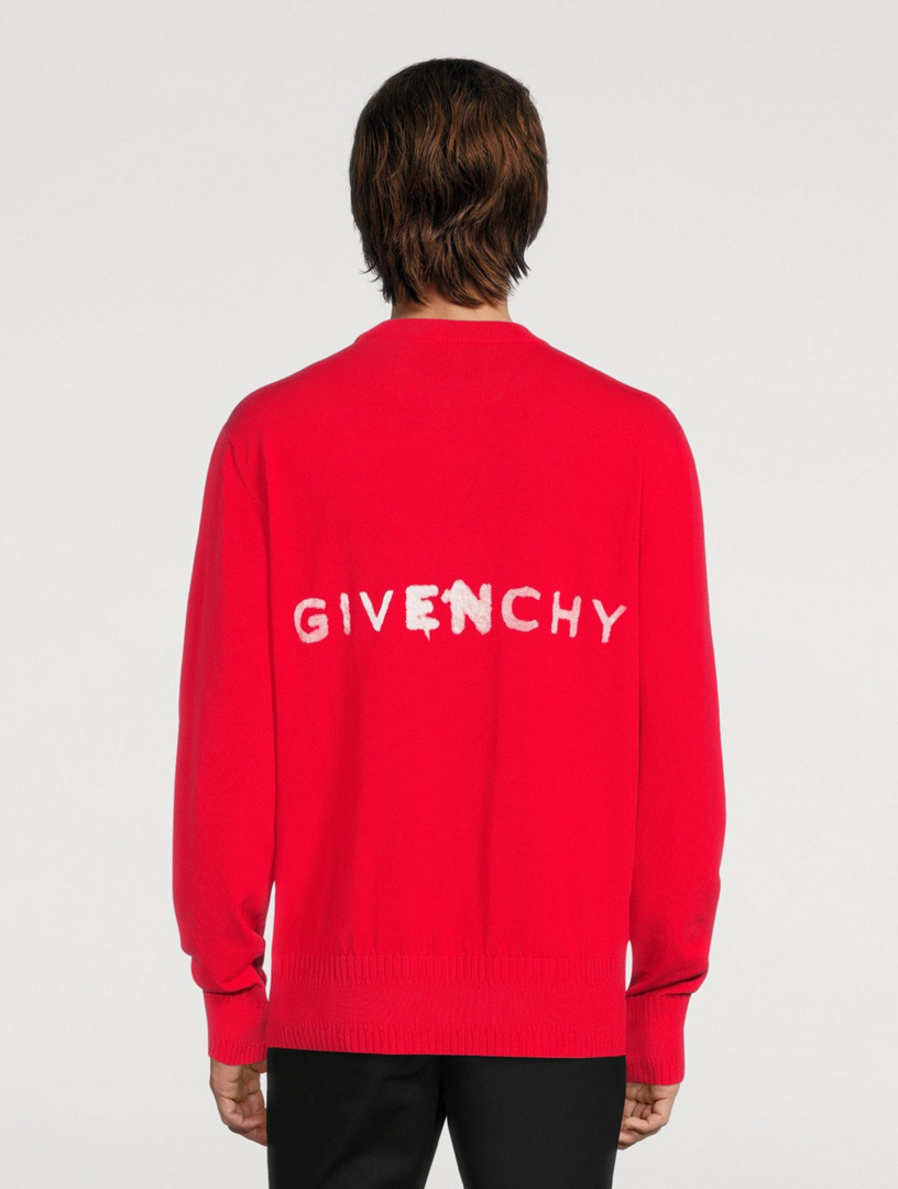 givenchy red sweater