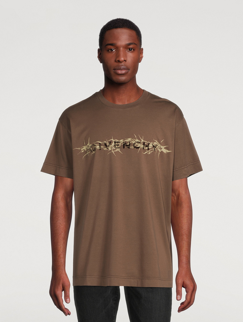 Barbed Wire Vintage Oversized T-Shirt