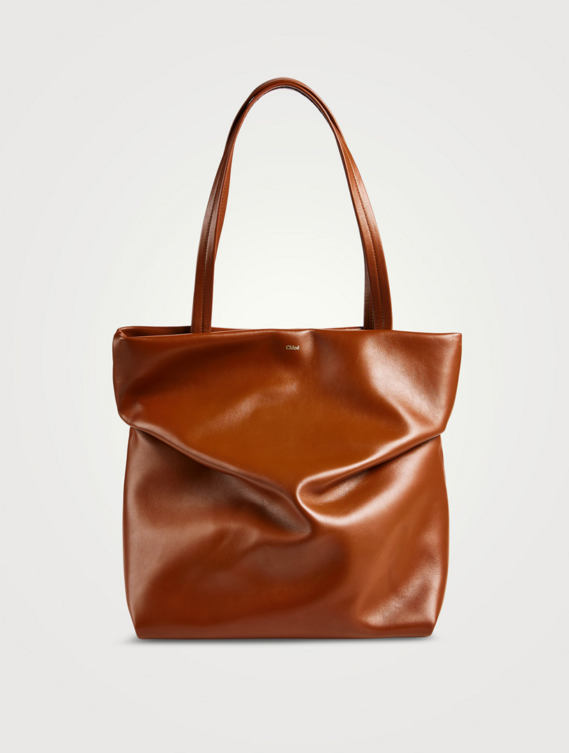 Womens Bags Tote bags Chloé Leather judy Shopper Bag in Brown 