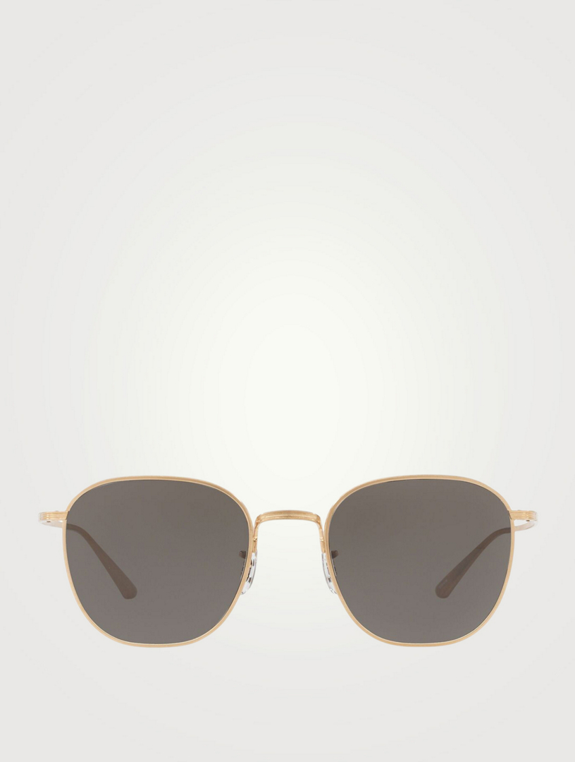 OLIVER PEOPLES The Row Board Meeting 2 Square Sunglasses Men's Metallic