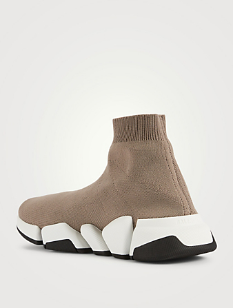 BALENCIAGA Sneakers-chaussettes Speed 2.0 Femmes Beige