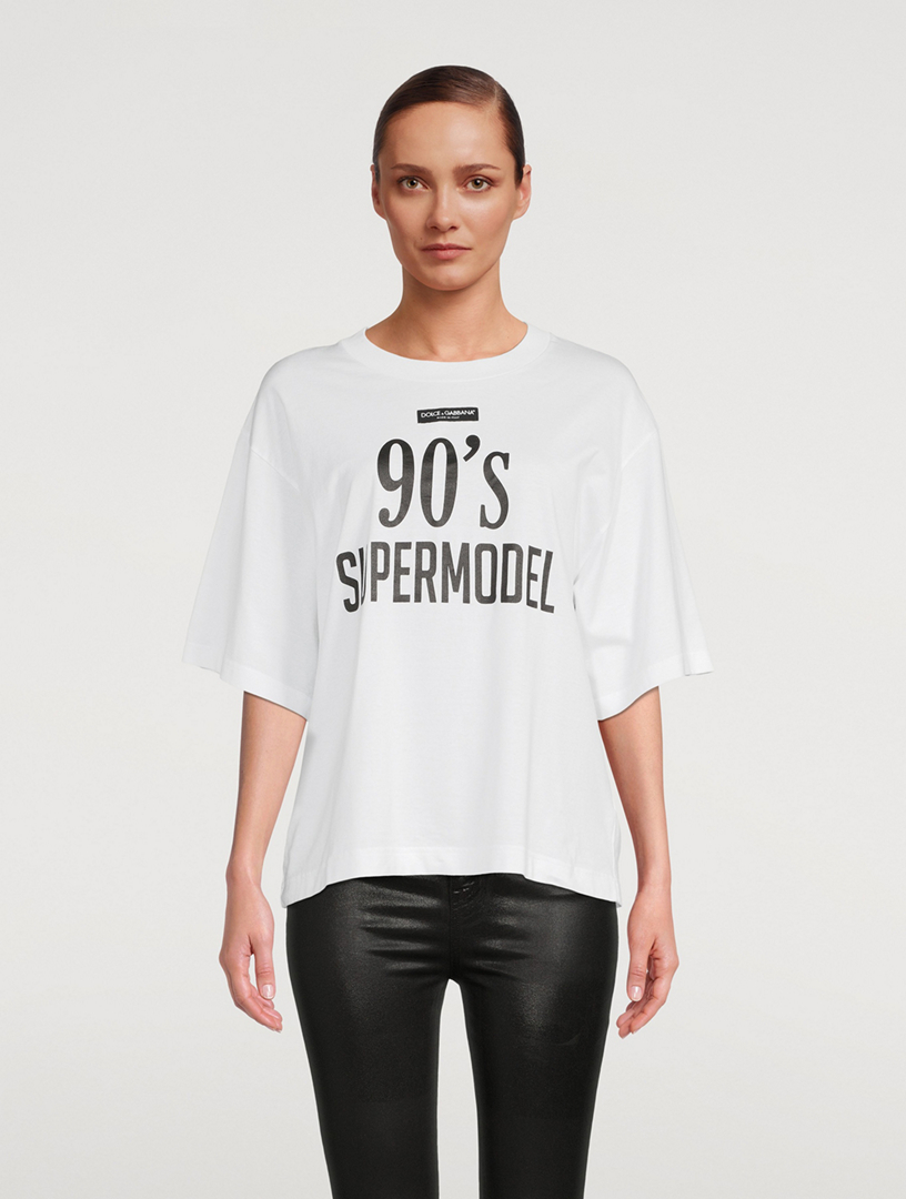 DOLCE & GABBANA 90s Supermodel T-Shirt | Holt Renfrew Canada