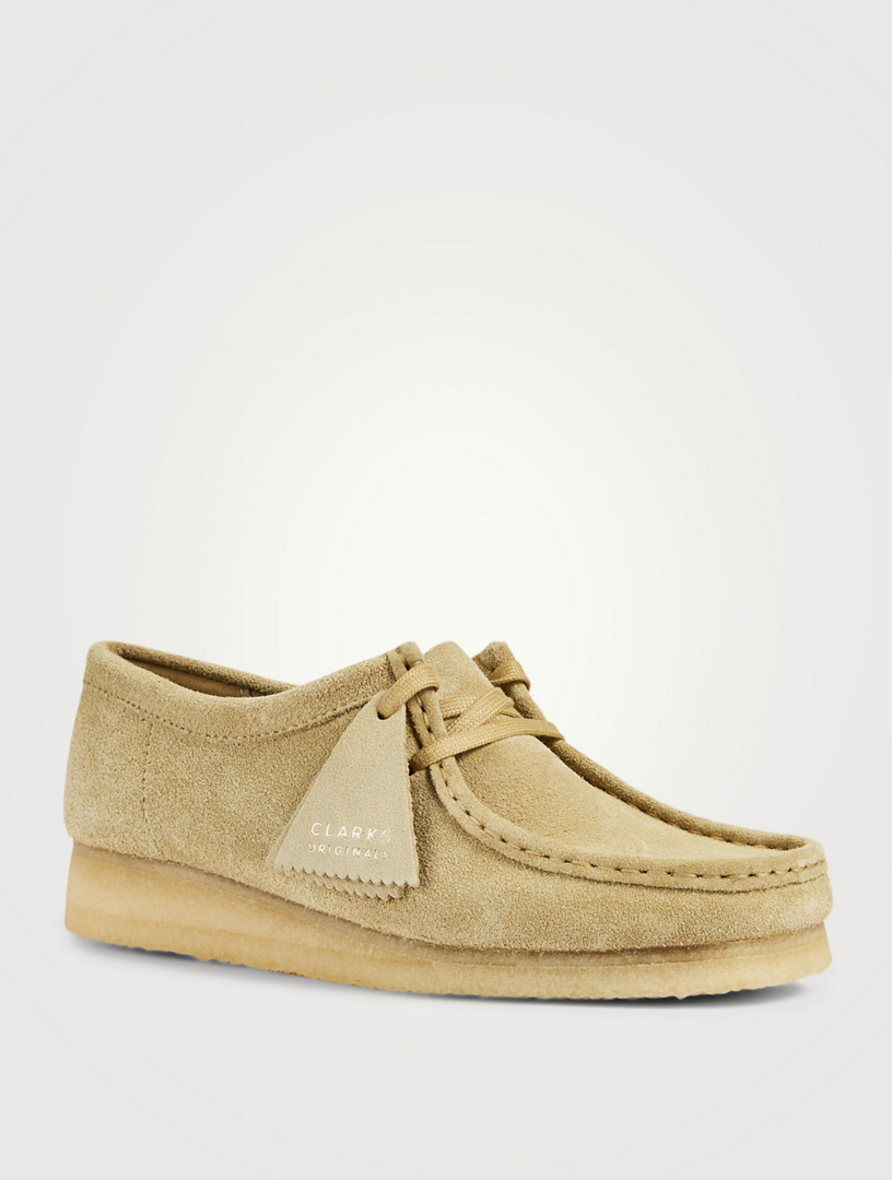 Wallabee Suede Lace-Up Shoes