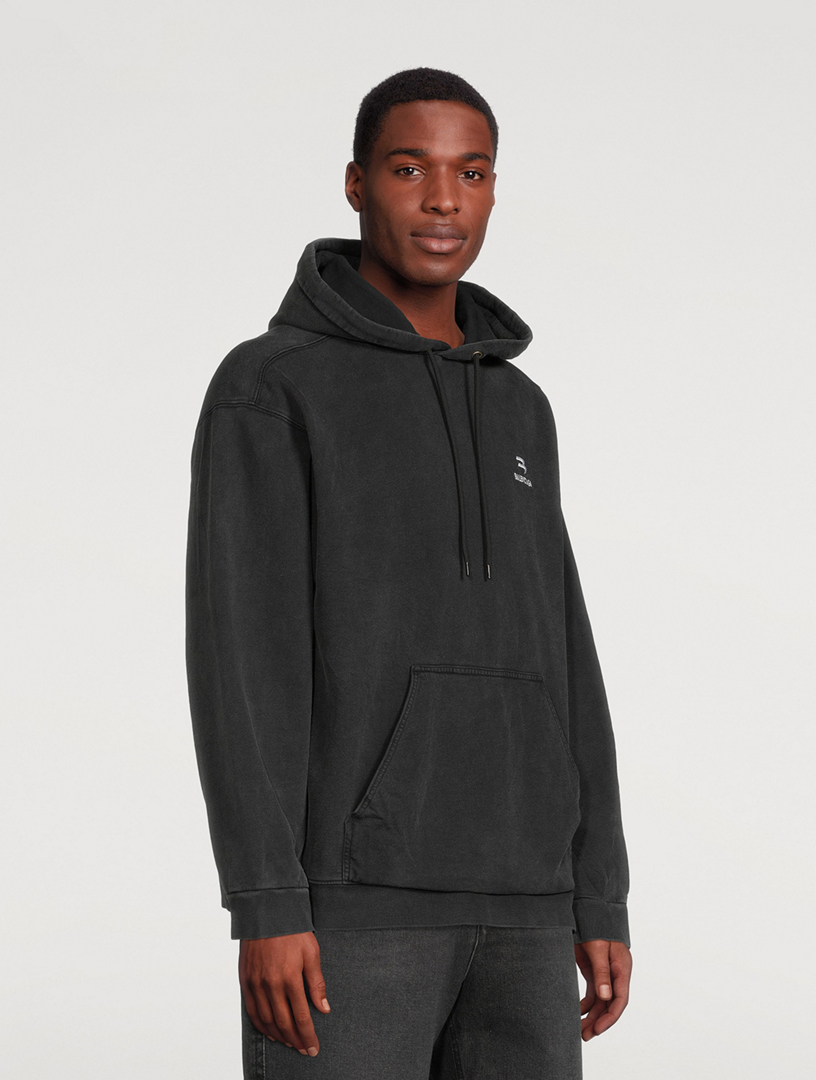 BALENCIAGA Sporty B Fleece Hoodie Holt Renfrew Canada