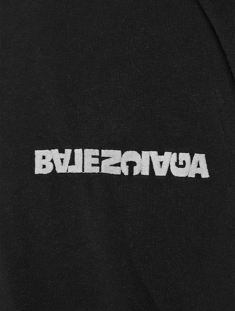 商品は状態確認 【BALENCIAGA】メンズ ターン・スリットTシャツ