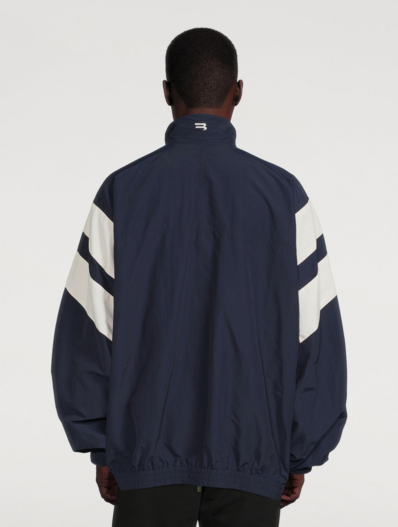 BALENCIAGA Sporty B Nylon Tracksuit Jacket | Holt Renfrew Canada