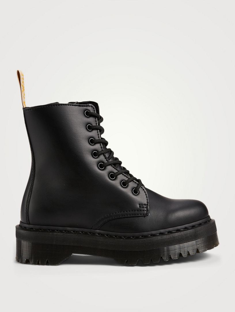 DR. MARTENS Jadon II Mono Vegan Leather Lace-Up Platform Ankle Boots ...