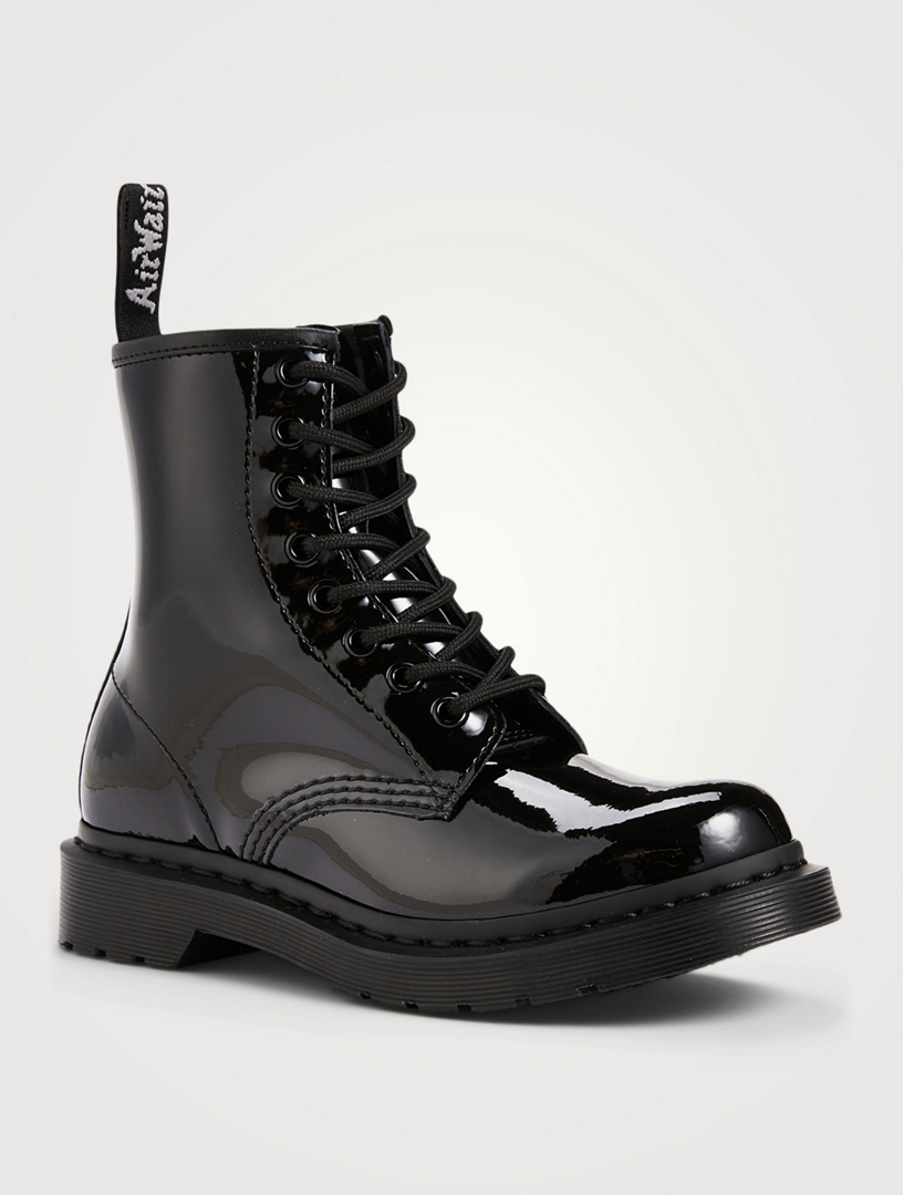 DR. MARTENS 1460 Mono Patent Leather Lace-Up Ankle Boots | Holt Renfrew ...