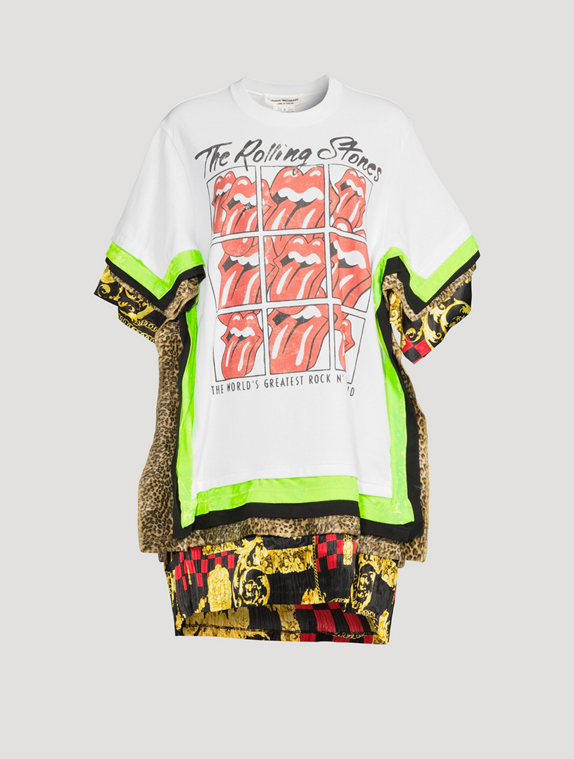 Junya Watanabe × Versace ローリングストーンズTシャツ Tシャツ