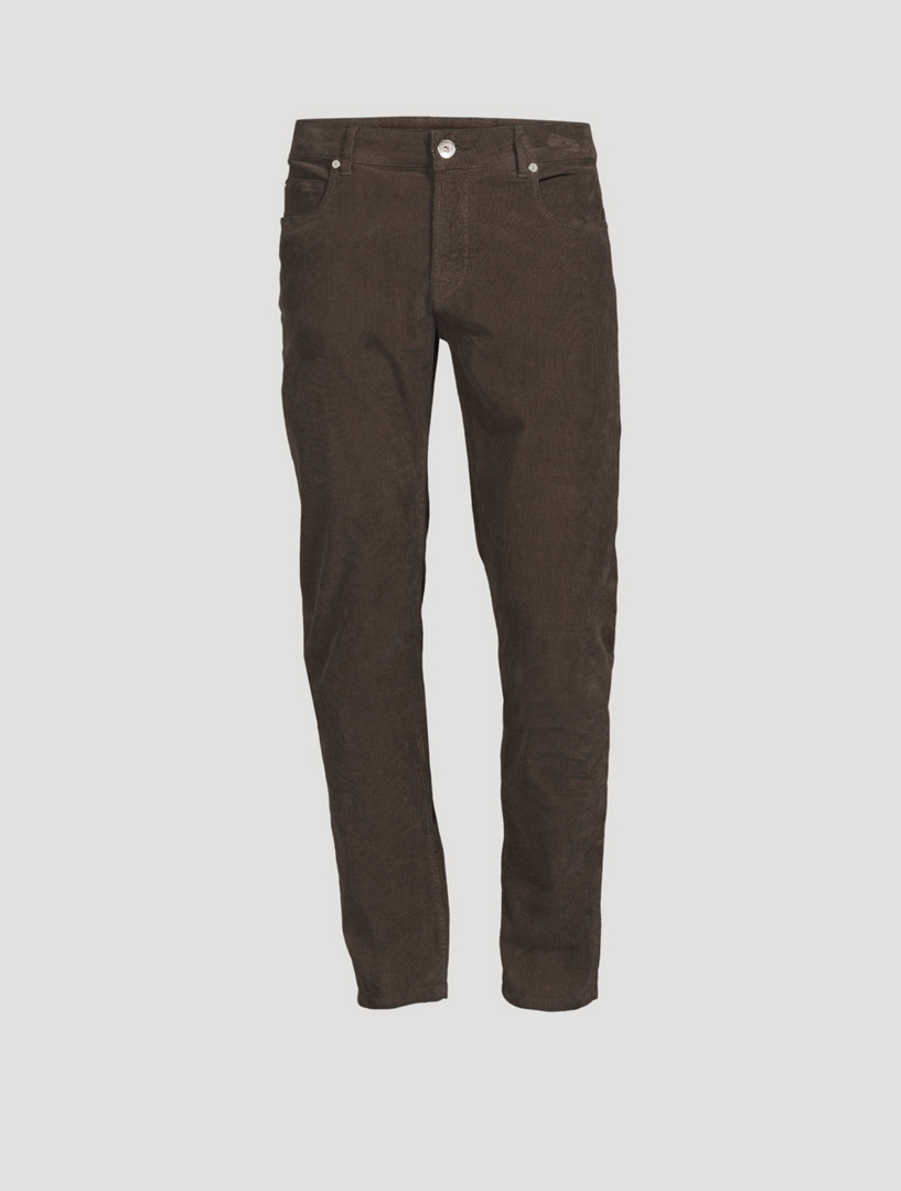 skinny fit corduroy pants mens