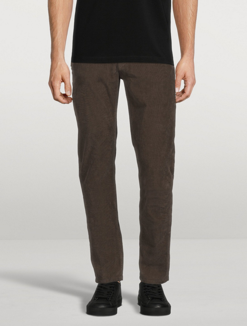 slim fit corduroy pants