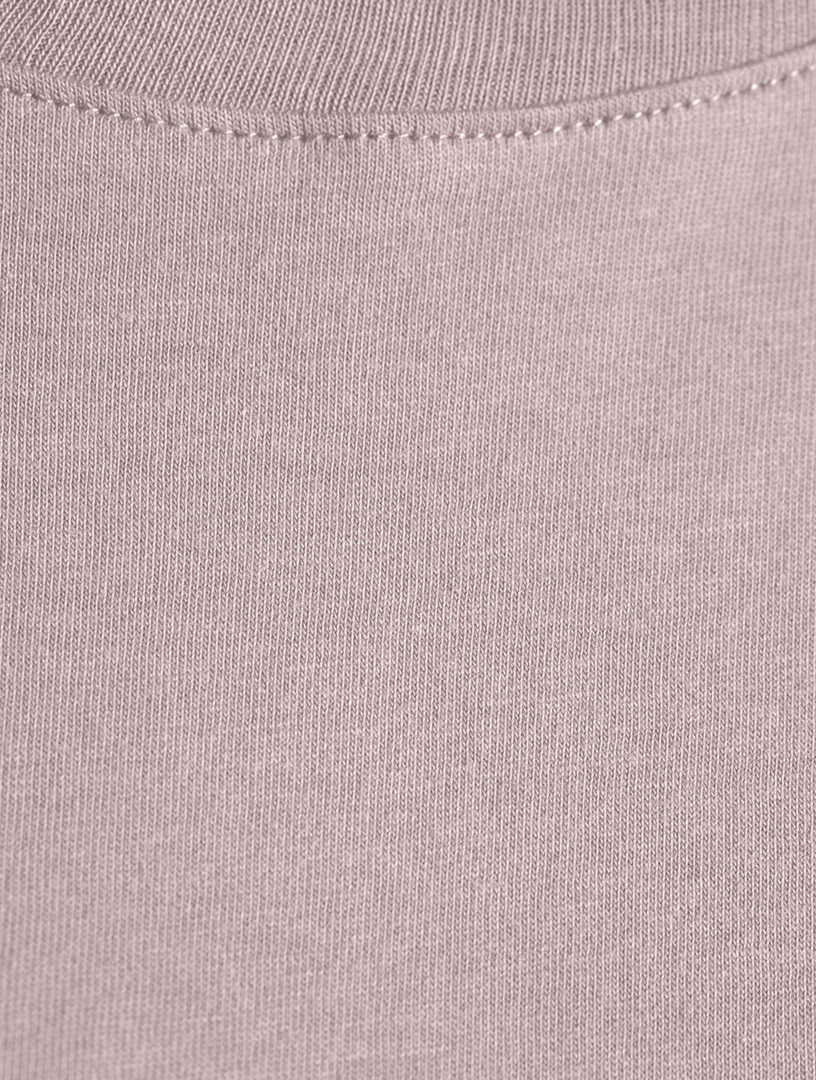 ROTATE BIRGER CHRISTENSEN Aster Organic Cotton T-Shirt Women's Grey