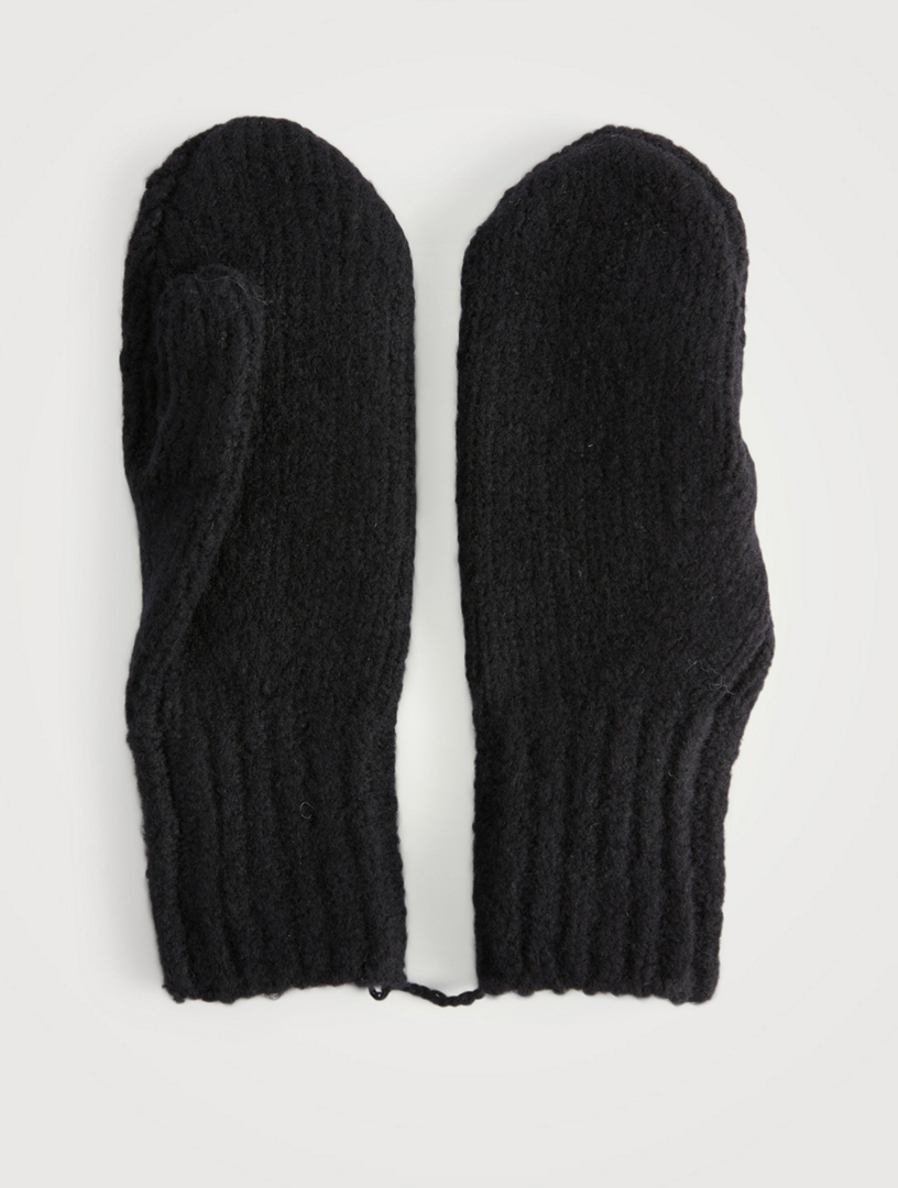 ACNE STUDIOS Wool And Cashmere Mittens | Holt Renfrew Canada