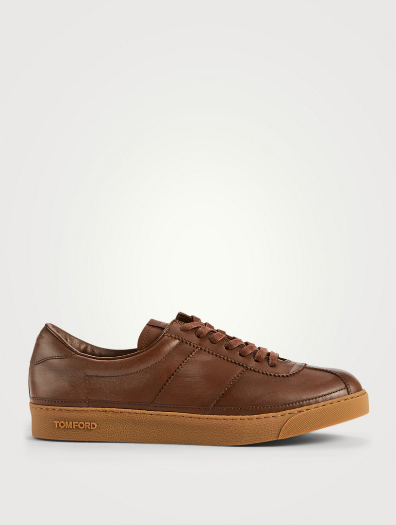 TOM FORD Bannister Smooth Leather Sneakers | Holt Renfrew Canada