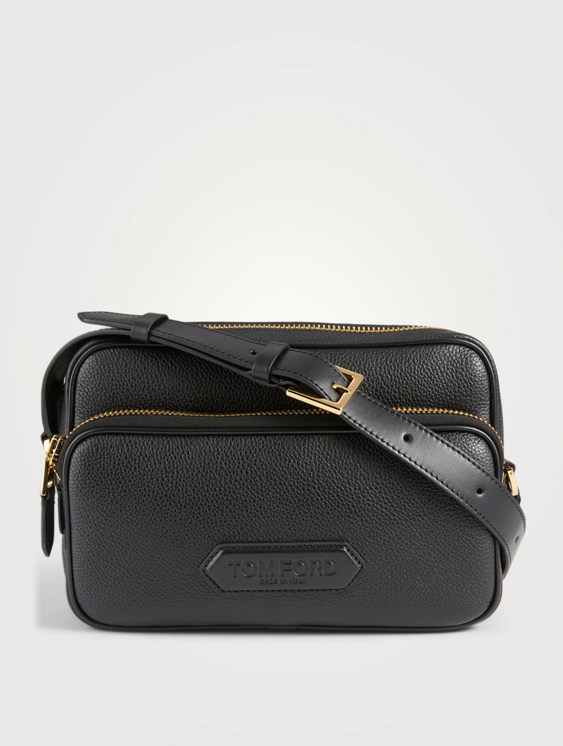 TOM FORD Leather DoubleZip Messenger Bag Holt Renfrew Canada
