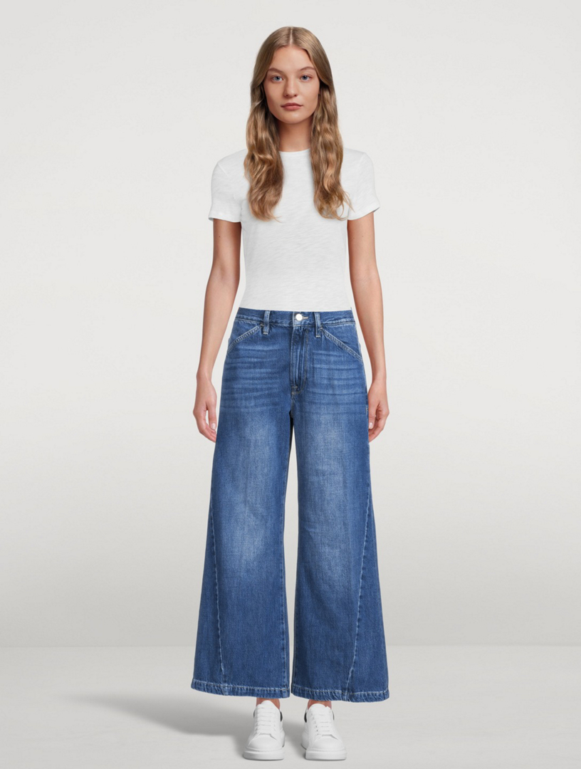 le baggy palazzo jeans