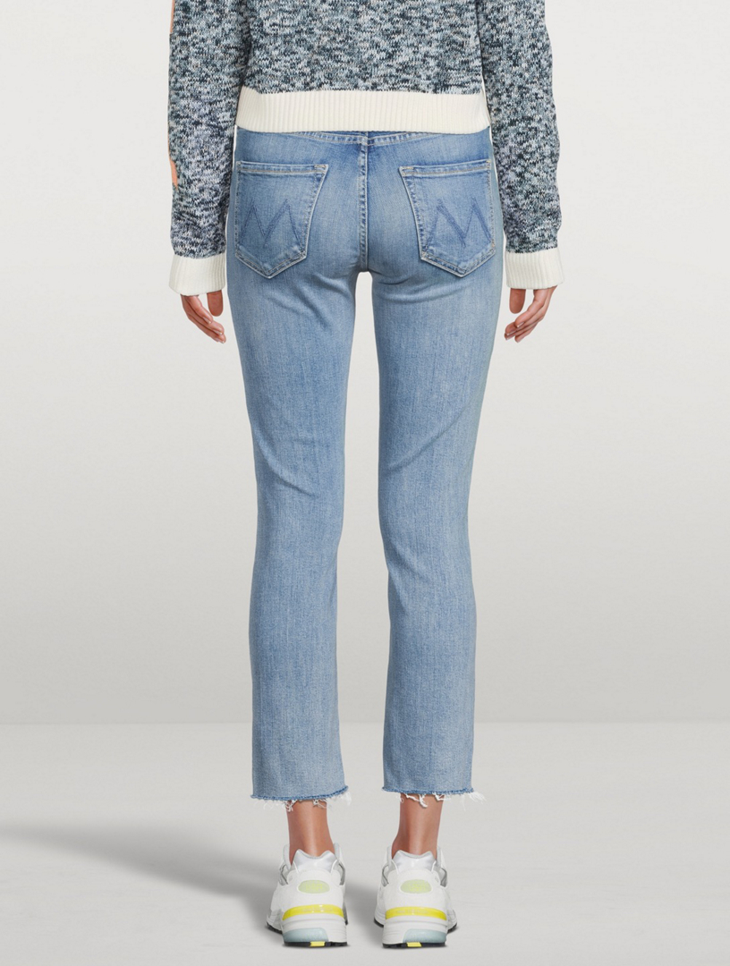 mother dazzler crop fray